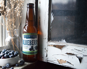 As the winter weather arrives, Ellicottville Brewing Company Blueberry Wheat is a great beer to remind you of summer flavors. The wheat beer has very subtle blueberry flavors.
