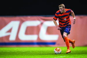 Liam Callahan served as the link between Syracuse's defense and attack on Sunday at SU Soccer Stadium.