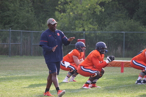 Dino Babers and Syracuse are gearing up for their season opener, which is just a week away. 