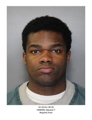 Naesean Howard was reportedly arrested on charges of trespassing on the Syracuse University campus.