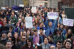 Earlier this month, hundreds of students walked out of their classes for a 