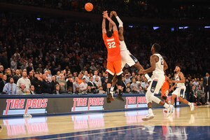 Dajuan Coleman has proven to be a valuable offensive and rebounding threat for Syracuse this season. He grabbed a game-high 16 rebounds against Connecticut. 