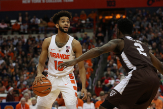 Howard Washington didn't register a point in seven minutes of play. 